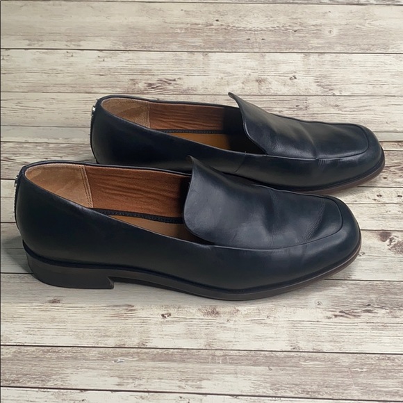 Franco Sarto Shoes - Franco Sarto black leather slip on loafers